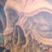 Tattoos - Skulls Roses and Vines Tattoo - 68692