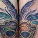 Tattoos - Mardi Gras Mask Tattoo - 66799