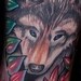 Tattoos - Howling Wolves Tattoo - 52876