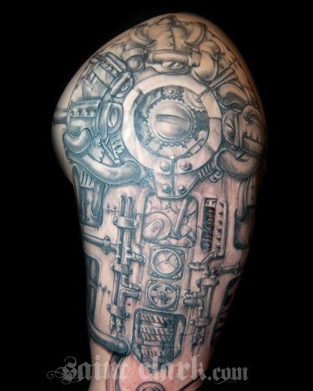 Tattoos - bio-steampunk  - 66135