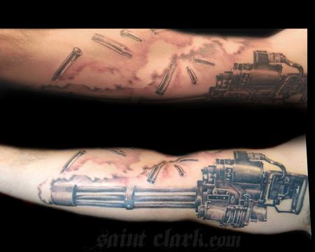 Tattoos - the Dillon Aero M134 Gatling Gun - 66133