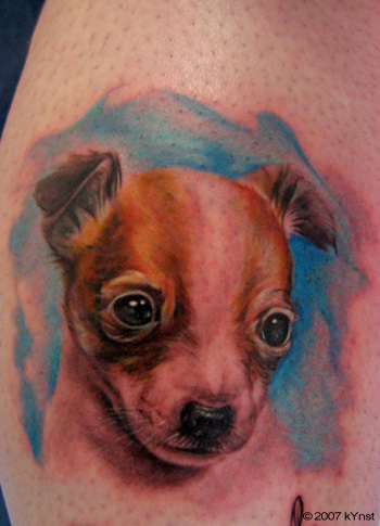 Tattoos - puppy - 20590