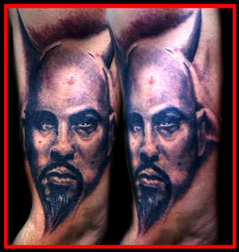 Looking for unique Darrin White Tattoos?  Anton LaVey