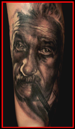 Looking for unique Darrin White Tattoos?  Albert Einstein