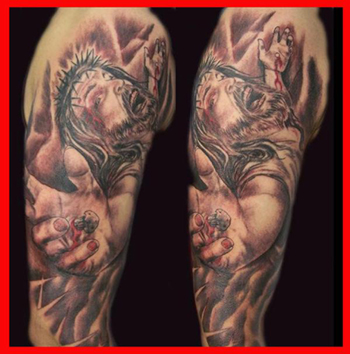 Religious Cross Tattoos on Paradise Tattoo Gathering Tattoos Religious Cross Jesus