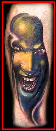 Looking for unique Darrin White Tattoos?  Gaping Maw