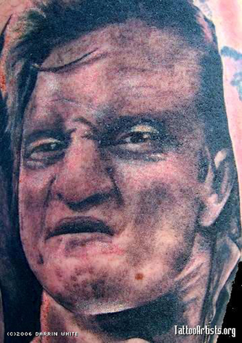 Looking for unique Darrin White Tattoos?  Johnny Cash