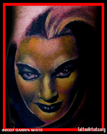 Tattoos - Femine tattoos - Lily from The Munsters
