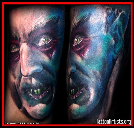 Looking for unique Darrin White Tattoos?  Nosferatu!