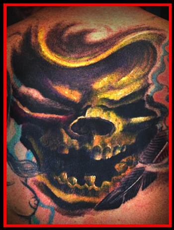 Looking for unique Darrin White Tattoos?  Skull