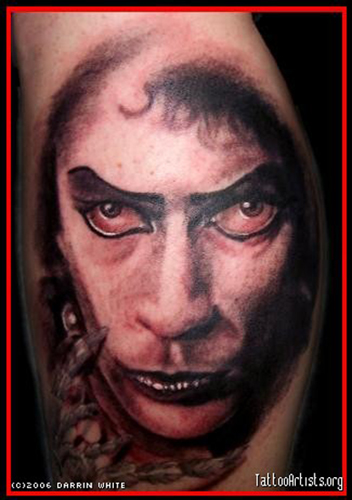 Looking for unique Darrin White Tattoos?  Tim Curry