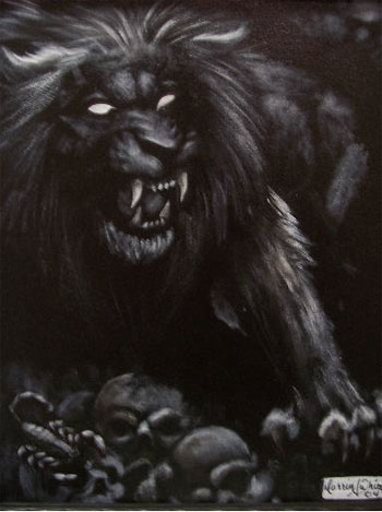 Tattoos - DARK LION 2 - 11227