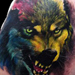 tattoo galleries/ - Wolf Portrait - 21604