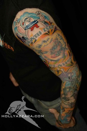 Holly Azzara - Ghost Busters Sleeve