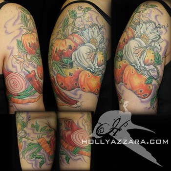 Holly Azzara - Rotting Veggies 1/2 Sleeve