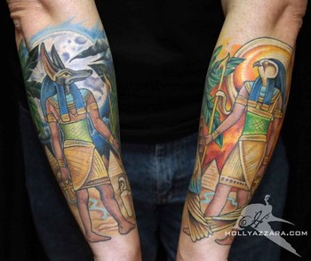 Holly Azzara - egyptian Forearms