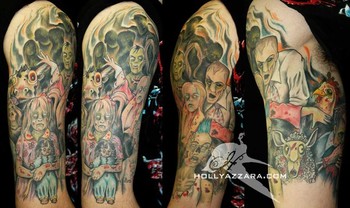 Holly Azzara - Zombie Walk 1/2 Sleeve