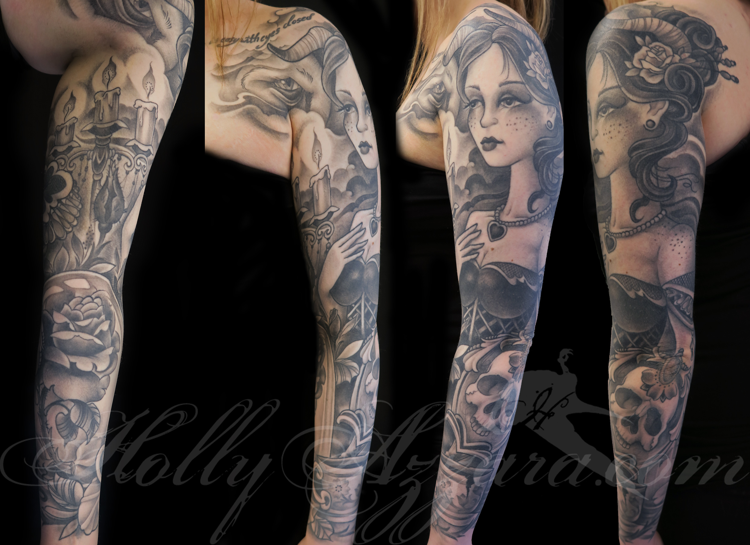 Beauty and the Beast by Holly Azzara : Tattoos