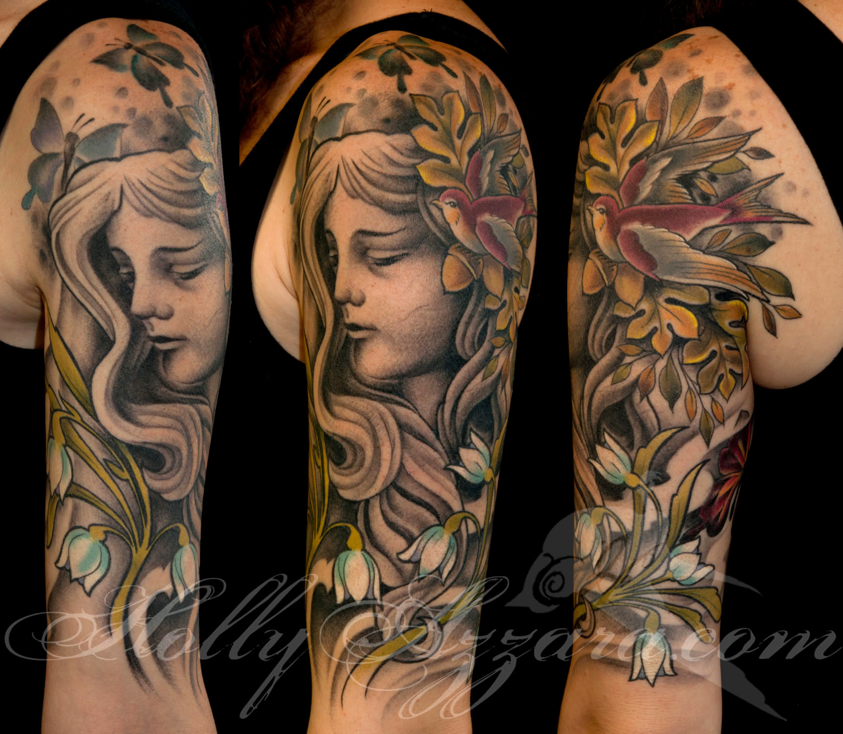 Memorial Half Sleeve Tattoos - qxzdd2y