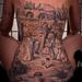 Tattoos - Alice In Wonderland John Tenniel sketch Back PIece - 55540