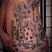 Tattoos - Alice In Wonderland John Tenniel sketch Back PIece - 55539