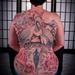 Tattoos - Brush Painted Cranes Back Piece  - 55285