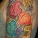 tattoo galleries/ - Color Hearts and Flowers  - 58093