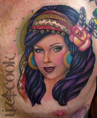 Liz Cook - Gypsy Color Portrait