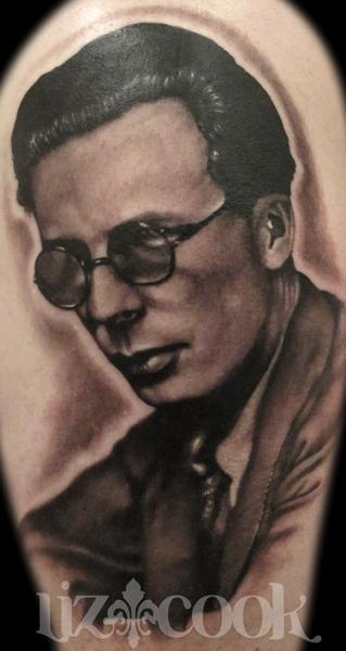 Liz Cook - Aldous Huxley Portrait