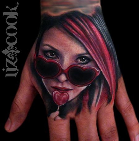 Liz Cook - Lollipop Hand Portrait