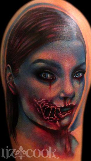 Liz Cook - Jessica Stam, Zombie Style