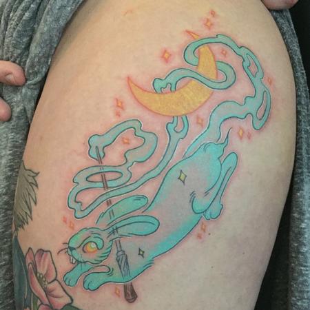 Tattoos - Luna Lovegood patronus tattoo - 133694