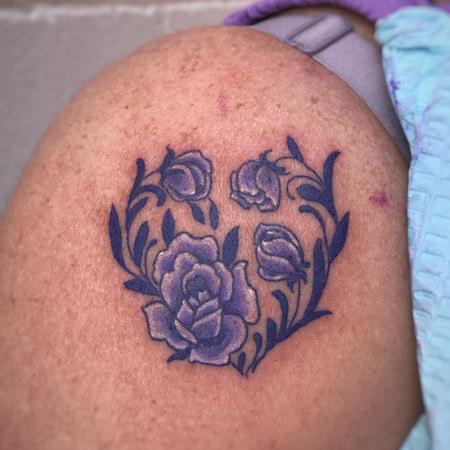 Tattoos - Purple Heart - 128096