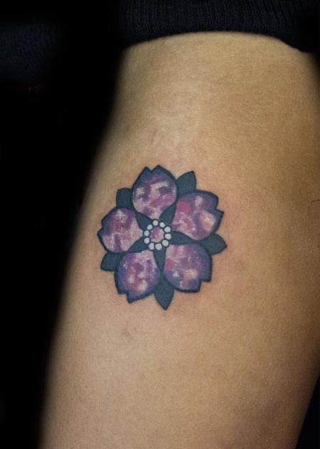 Tattoos - Cosmic Cherry Blossom - 132188