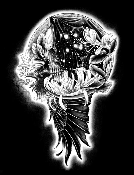 Tattoos - Odin's Raven - 94341
