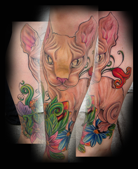 Tattoos Tattoos Coverup Kim's Kittie Tattoo