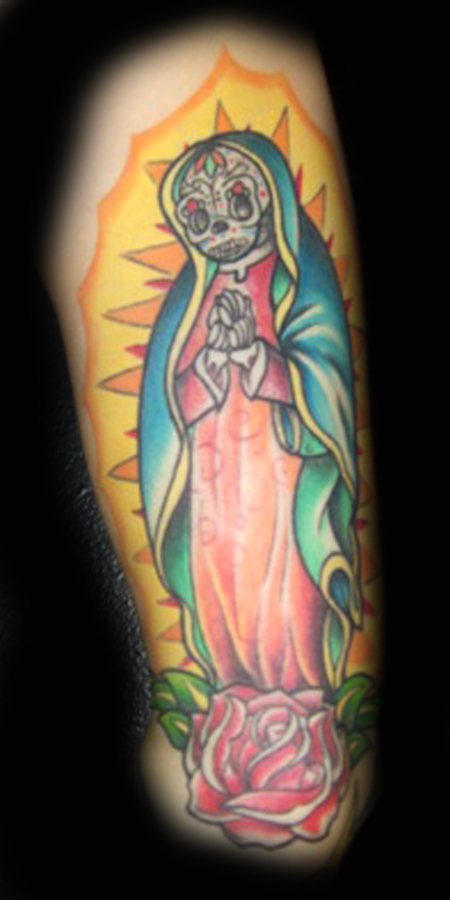 day of the dead skull tattoo designs. day of the dead skull tattoo