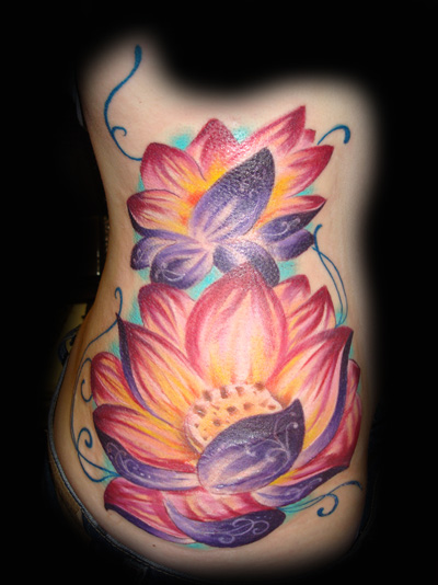 Philadelphia Lotus Tattoo 