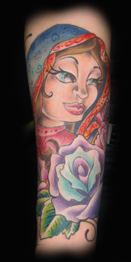 Looking for unique  Tattoos? Virgin Mary From San Francisco