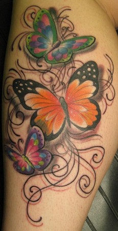 Looking for unique  Tattoos? Pretty Butterflies