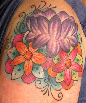 Looking for unique  Tattoos? Pretty Little Flowers