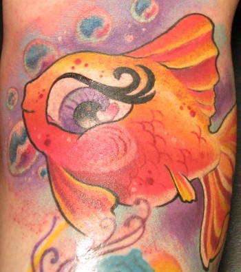 Looking for unique  Tattoos? Jennifer's Goldfish