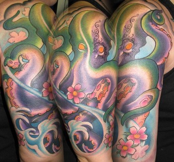 Looking for unique  Tattoos? Irma's Octopus