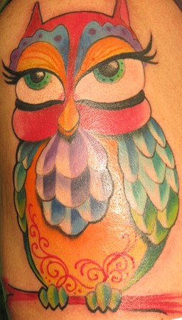 Looking for unique  Tattoos? Rachel's Owl