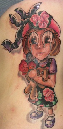 Looking for unique  Tattoos? Sad Sad Girl