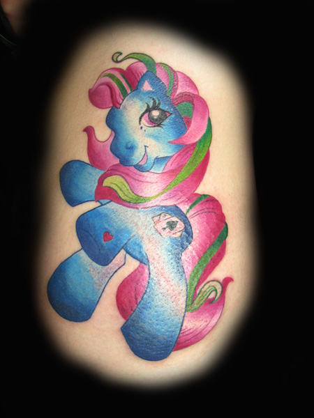 Looking for unique  Tattoos? Player the My little Pony Tattoo