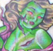 Tattoos - Pin-Up Zombie Tattoo - 20293