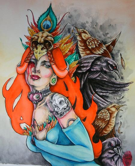 Tattoos - Carried by the Wren and Crow - 104367