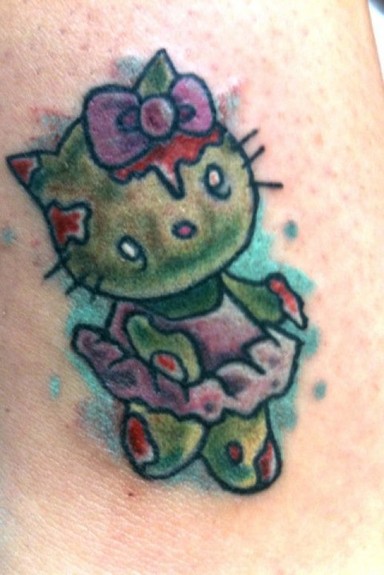 Tattoos zombie tattoos. Tattoos