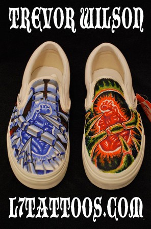 Art Galleries - Trevor Wilson - bio oganic heart  shoes
